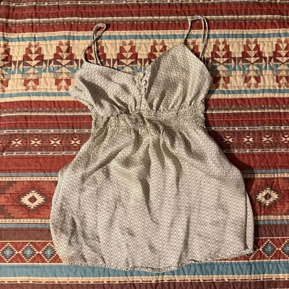 Anthropologie Porridge Y2K silk tank top size 2